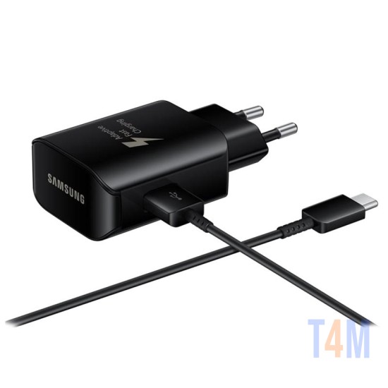 ADAPTER SAMSUNG USB TO TYPE-C EP-TA300CBEGWW 25W NEGRO